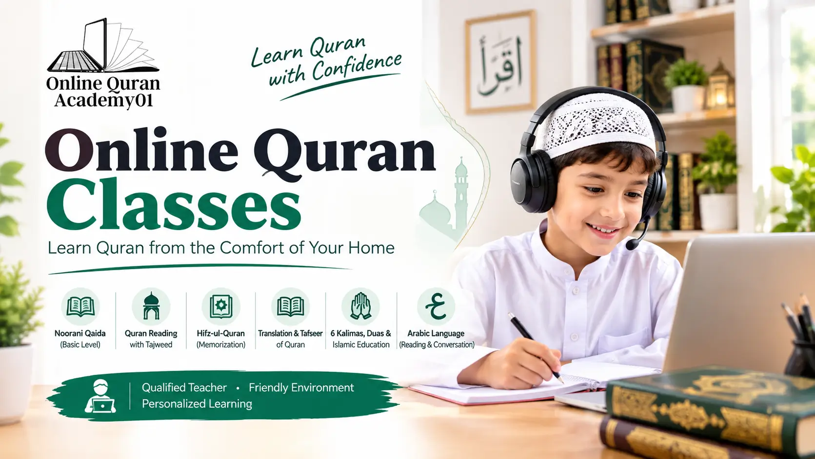 Online Quran Classes Canada for Kids and Adults